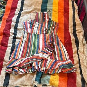 Parker Multicolor Striped Dress
